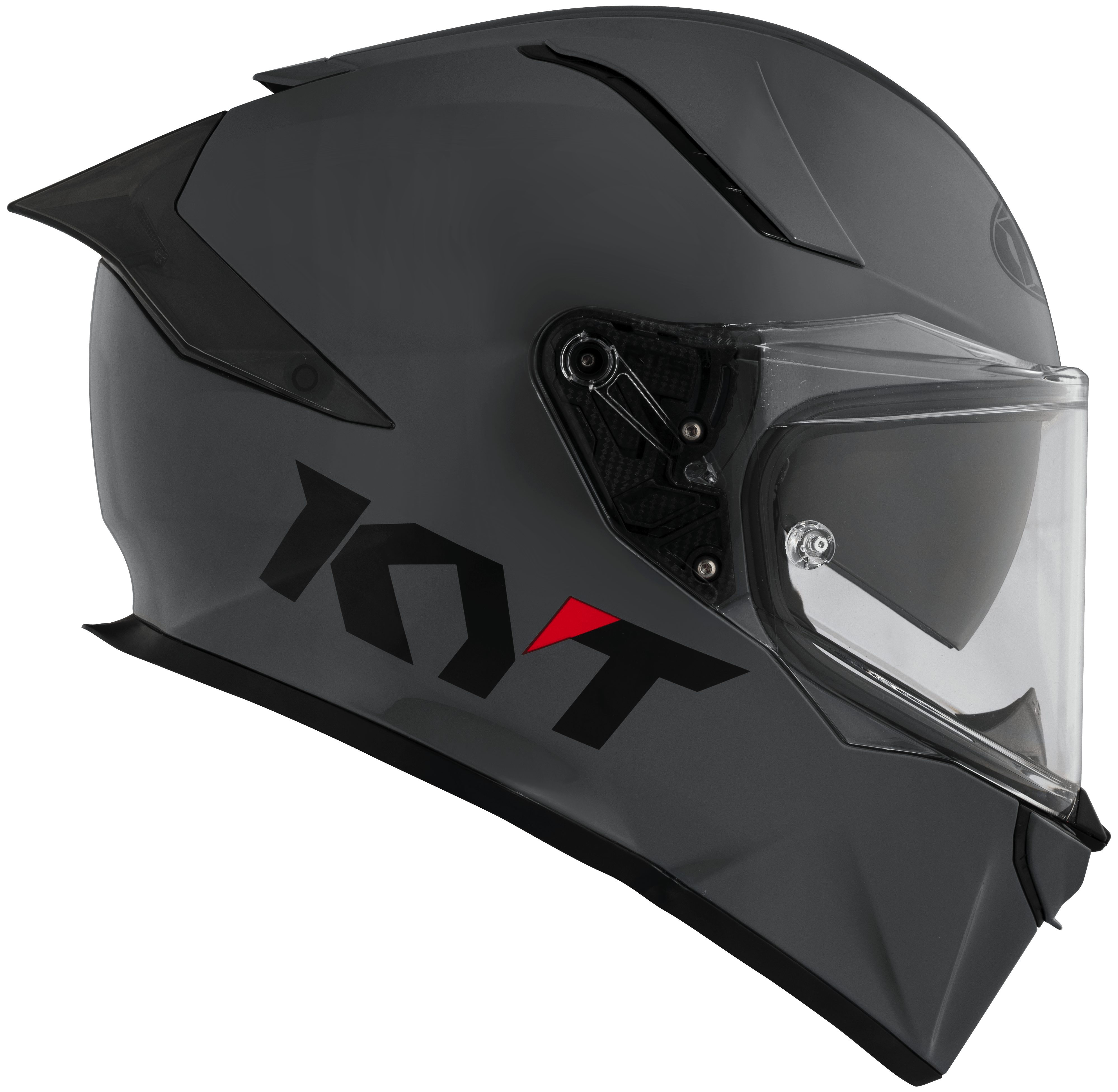KYT R2R kaciga plain siva Y6R200W1 