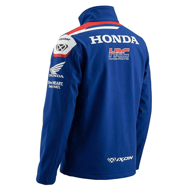 Honda HRC Racing Team Zip jakna za trčanje (hoodie) plava replika 2026 za muškarce IXON 