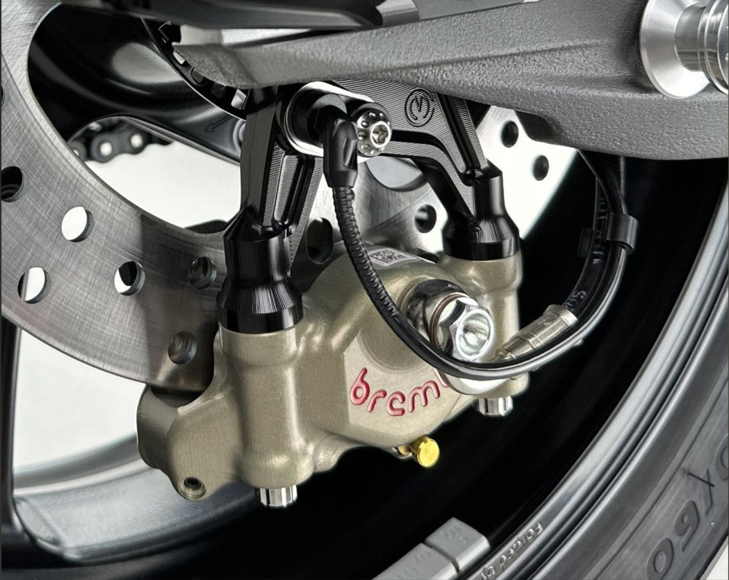 Kit za napinjač lanca s držačem kočionog klipa i Brembo P2-30 69.5 mm XA6H530 Motocorse Ducati Panigale V4/S (25-26) 