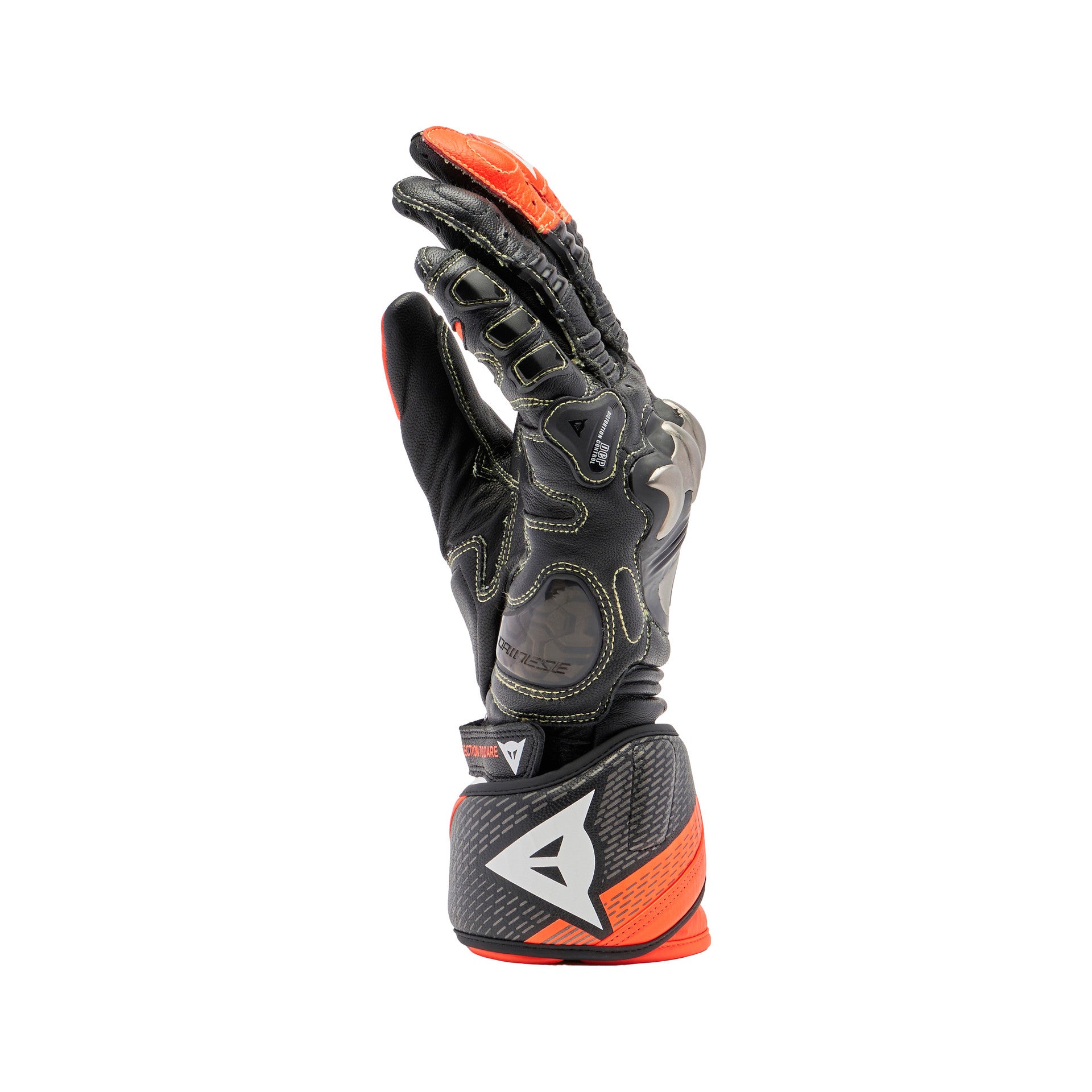 Dainese Full Metal 7 Racing motociklističke kožne rukavice | Muške | Crna/Crvena | 201810001462800 
