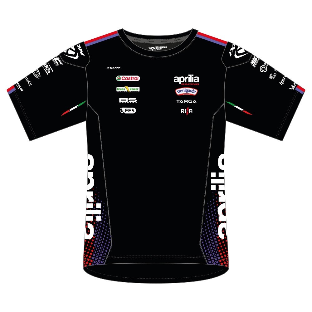 Majica s uzorkom (replika) Aprilia Racing Team 2026 za djecu IXON 