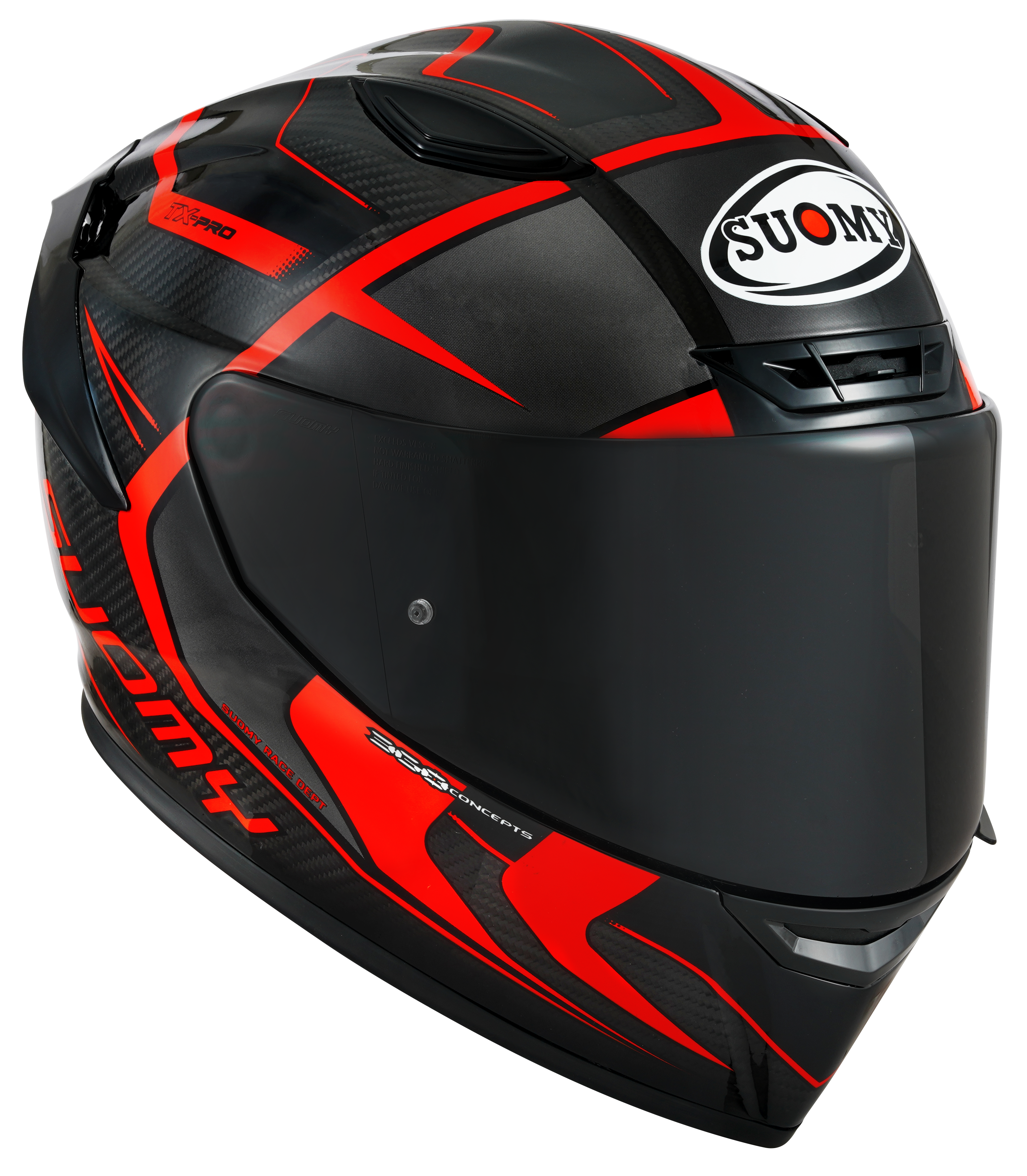 Suomy TX-Pro kaciga Carbon Advance Crvena Fluo K6TX0003 