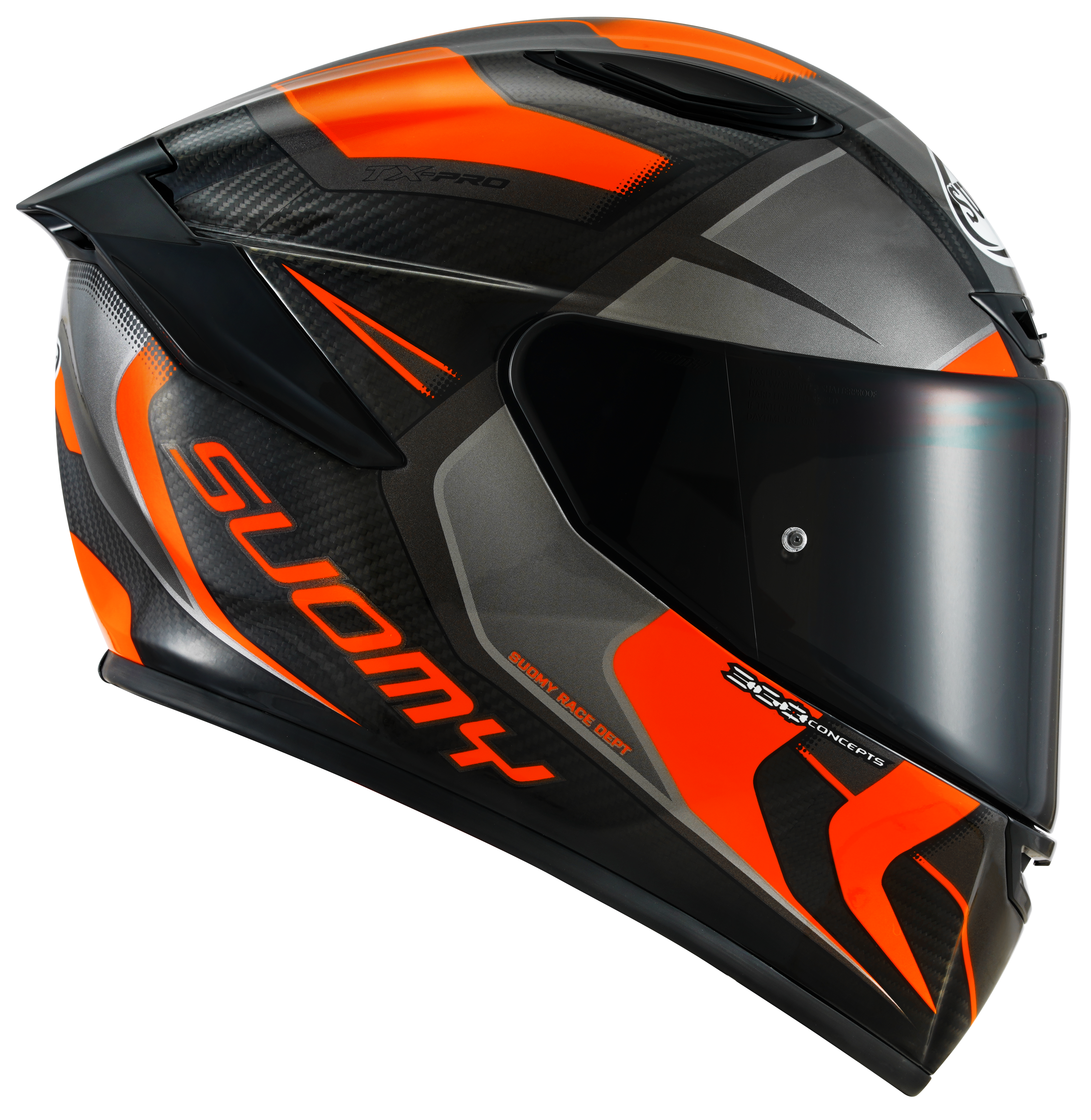 Suomy TX-Pro kaciga Carbon Advance Orange Fluo K6TX0004 