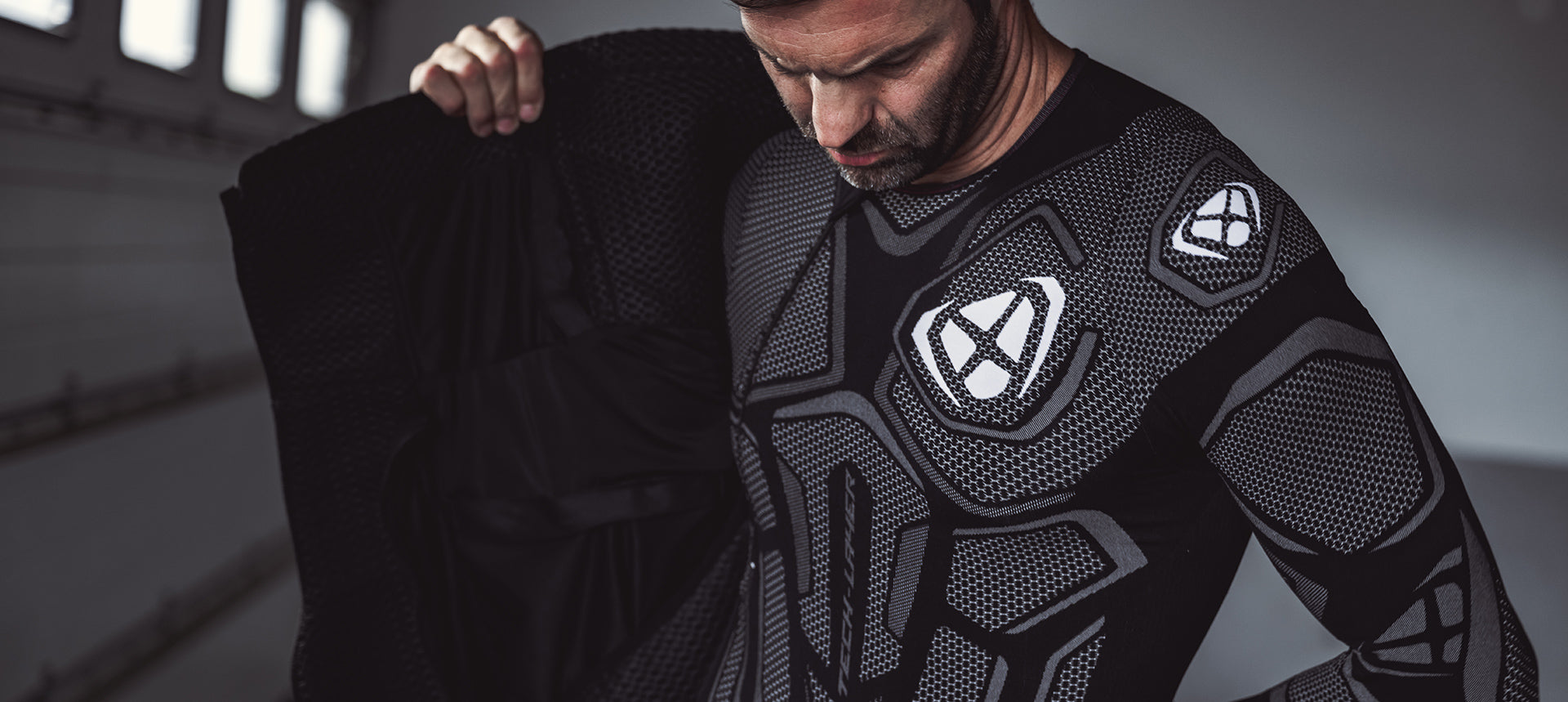 IXON Baselayer hlače bez šavova Underground | muške 