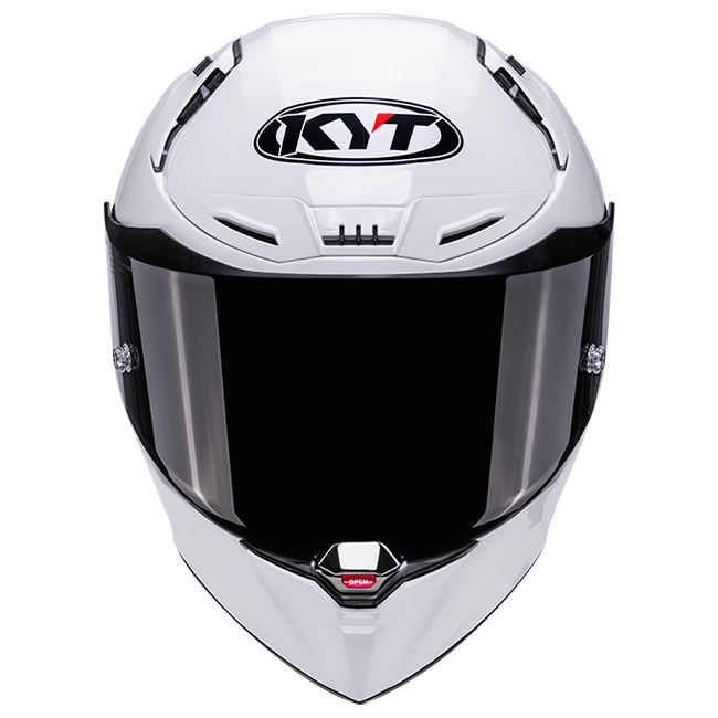 KYT R1R Racing kaciga Plain bijela sjaj Y6R100W3 