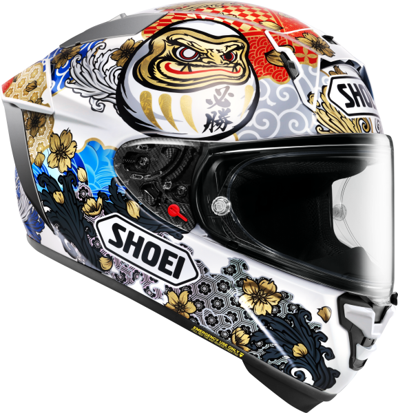 Shoei X-SPR PRO kaciga Márquez Motegi5 TC-6 - Marc Márquez Motegi 2025 replika 