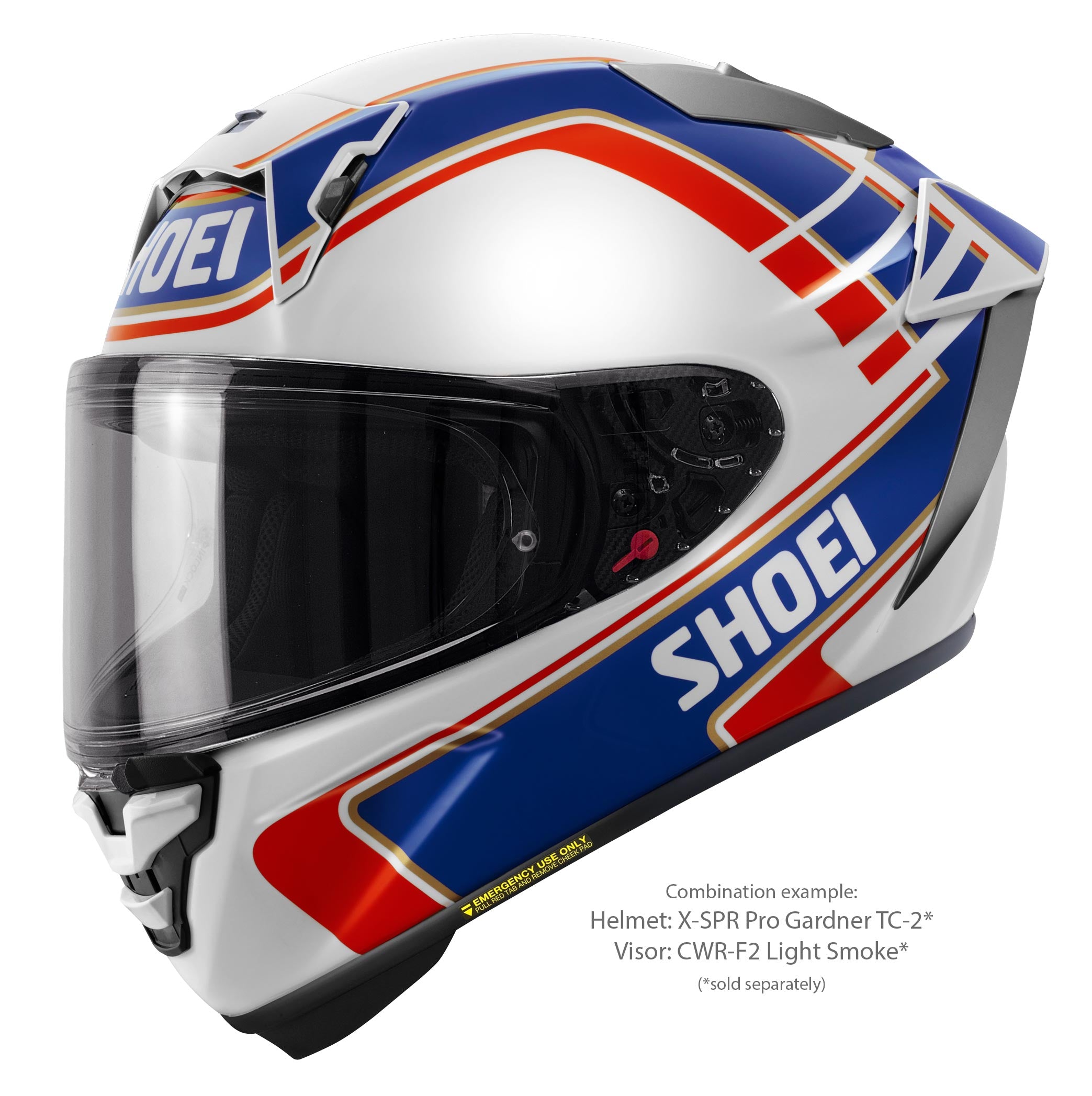 Shoei X-SPR PRO kaciga Wayne Gardner Replica TC-2 