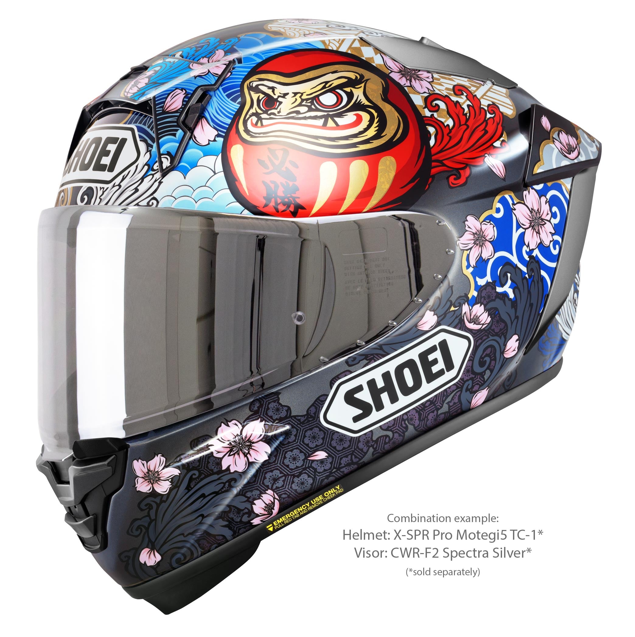 Shoei X-SPR PRO kaciga Márquez Motegi5 TC-1 - Marc Márquez Motegi 2024 replika 