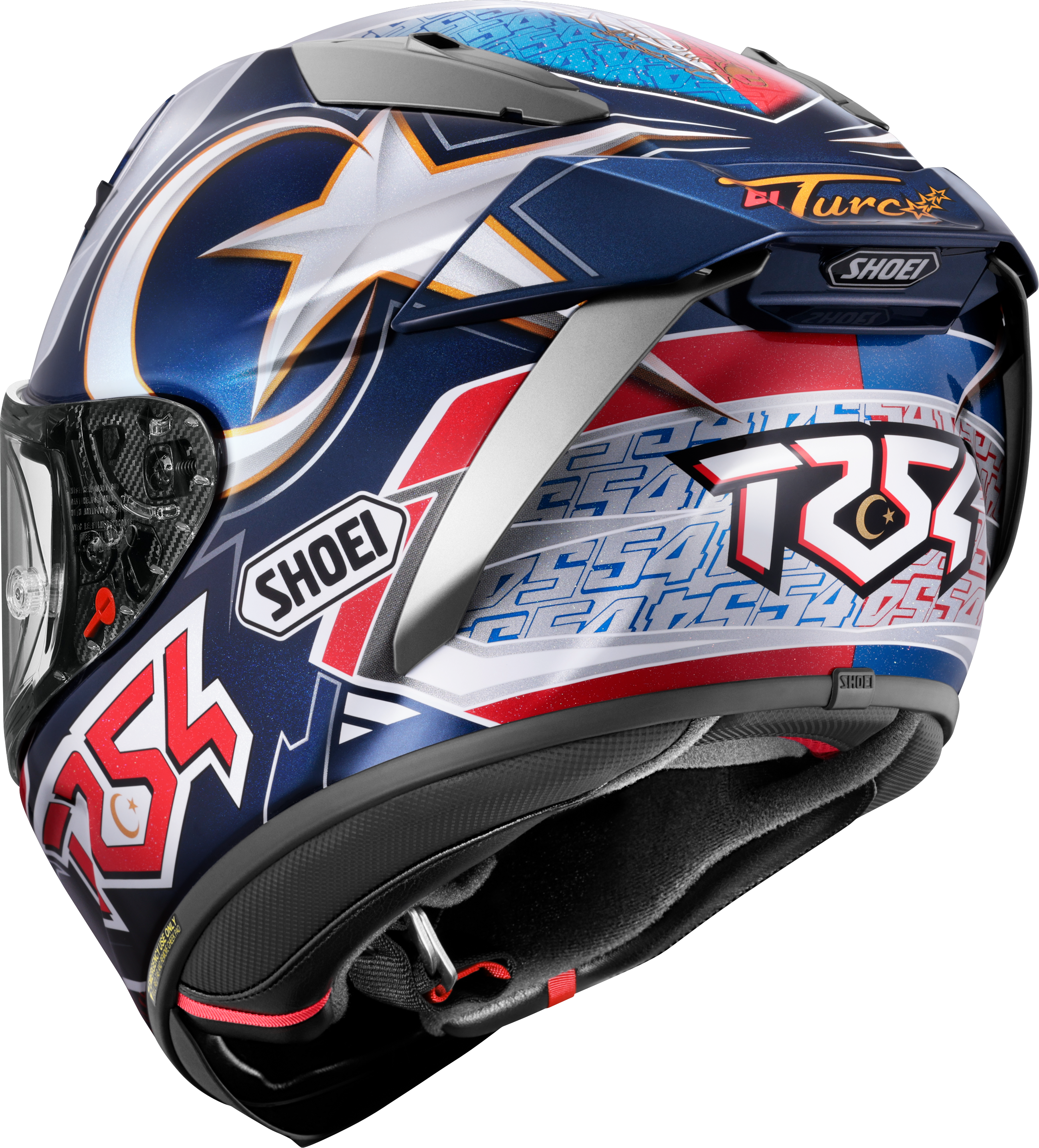 Shoei X-SPR PRO kaciga Toprak Razgatlıoğlu Replica 2025 
