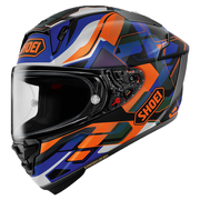 Shoei X-SPR PRO kaciga Valion TC-8 Narančasta / Plava 