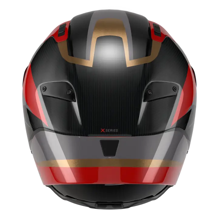 Nolan X-804 RS kaciga Ultra Carbon Lesmo Crvena/Siva/Zlatna 362 