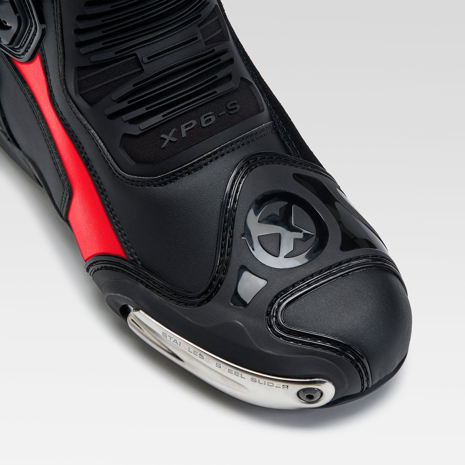 XPD XP6-S motociklističke čizme | Muške | Crveno/Crno 