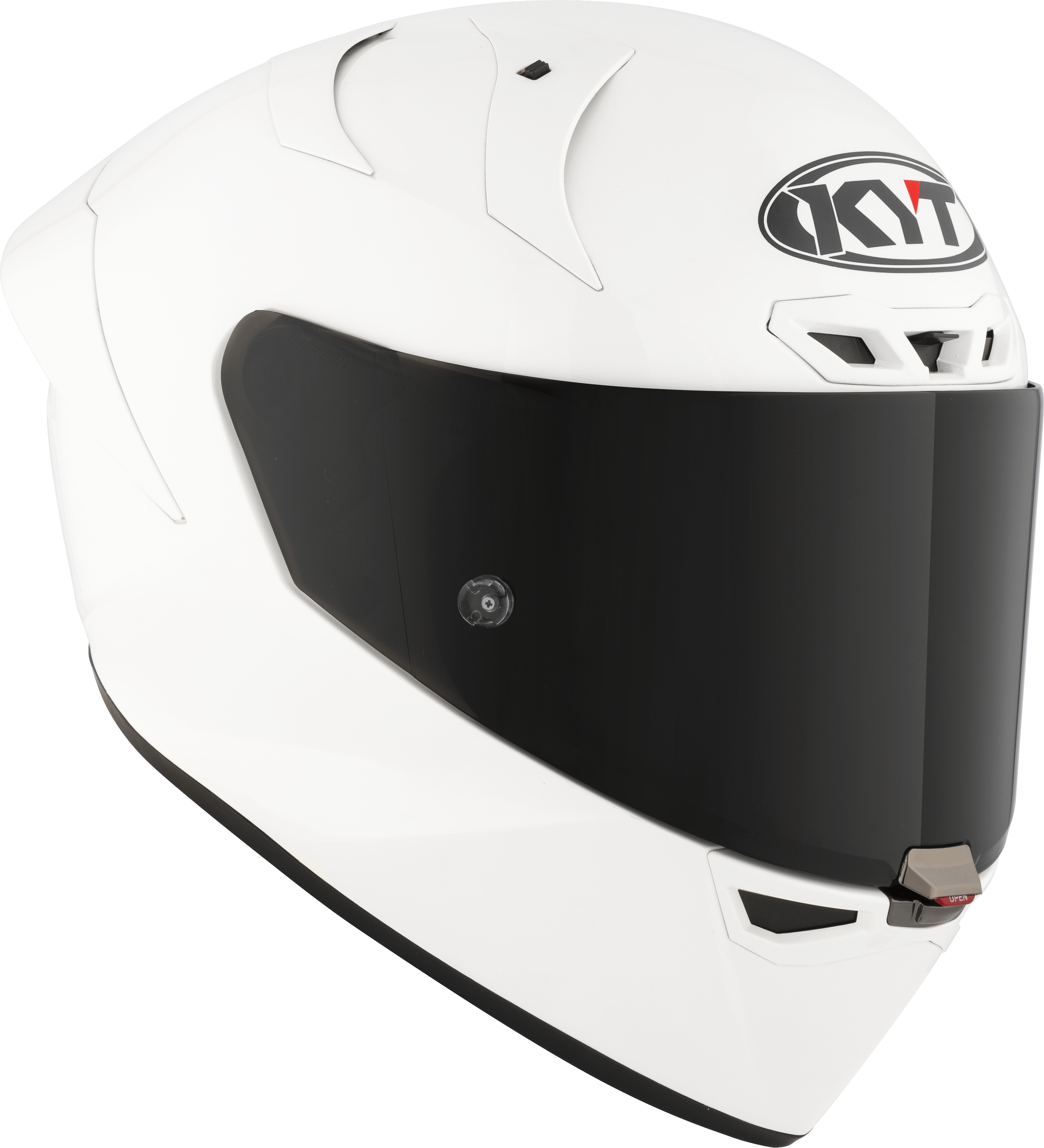KYT KX-1 Race GP kaciga Plain Bijela Y6KXX0W3 