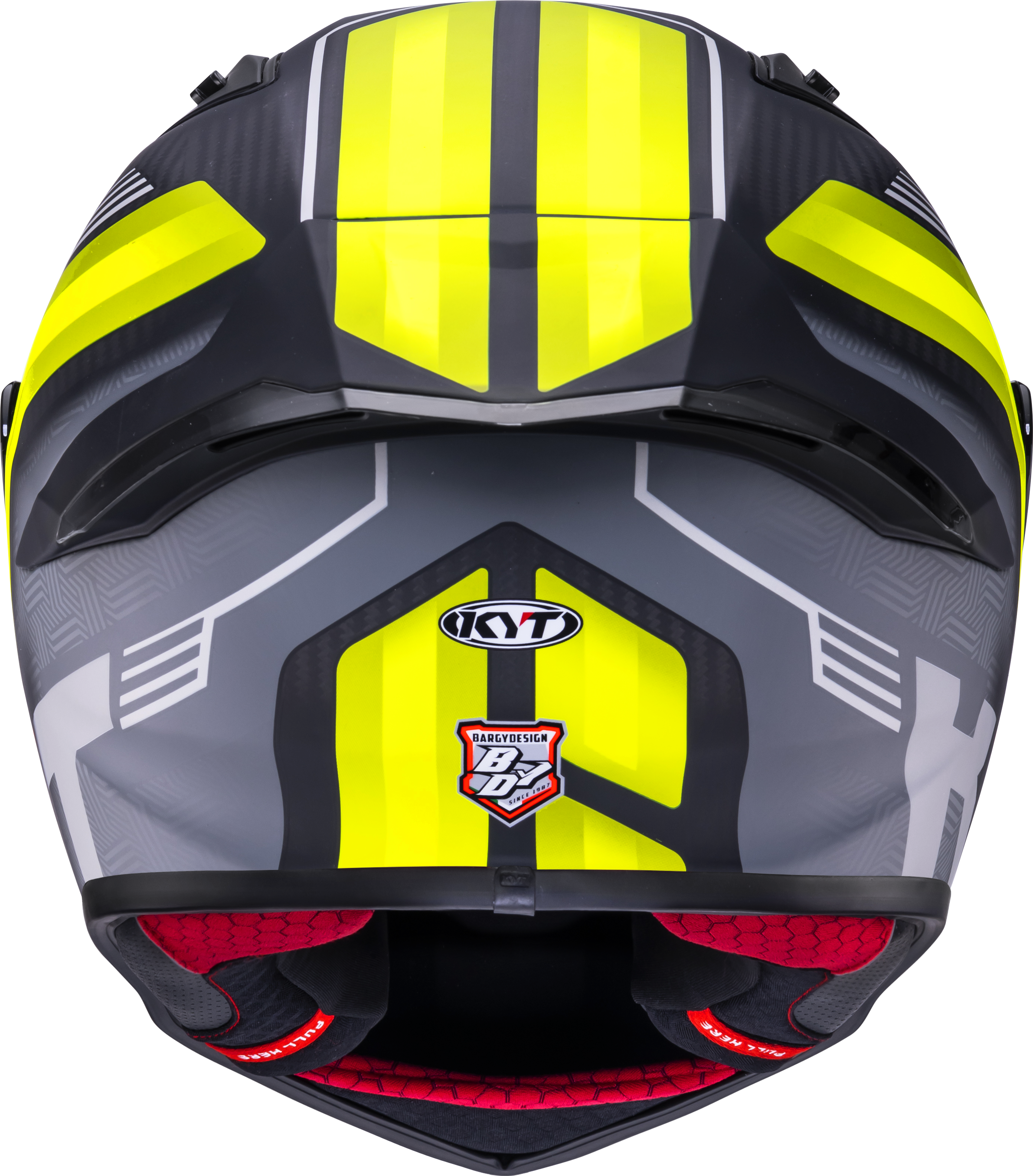 KYT R1R Racing kaciga Carbon Accelerator Žuta Y6R10010 