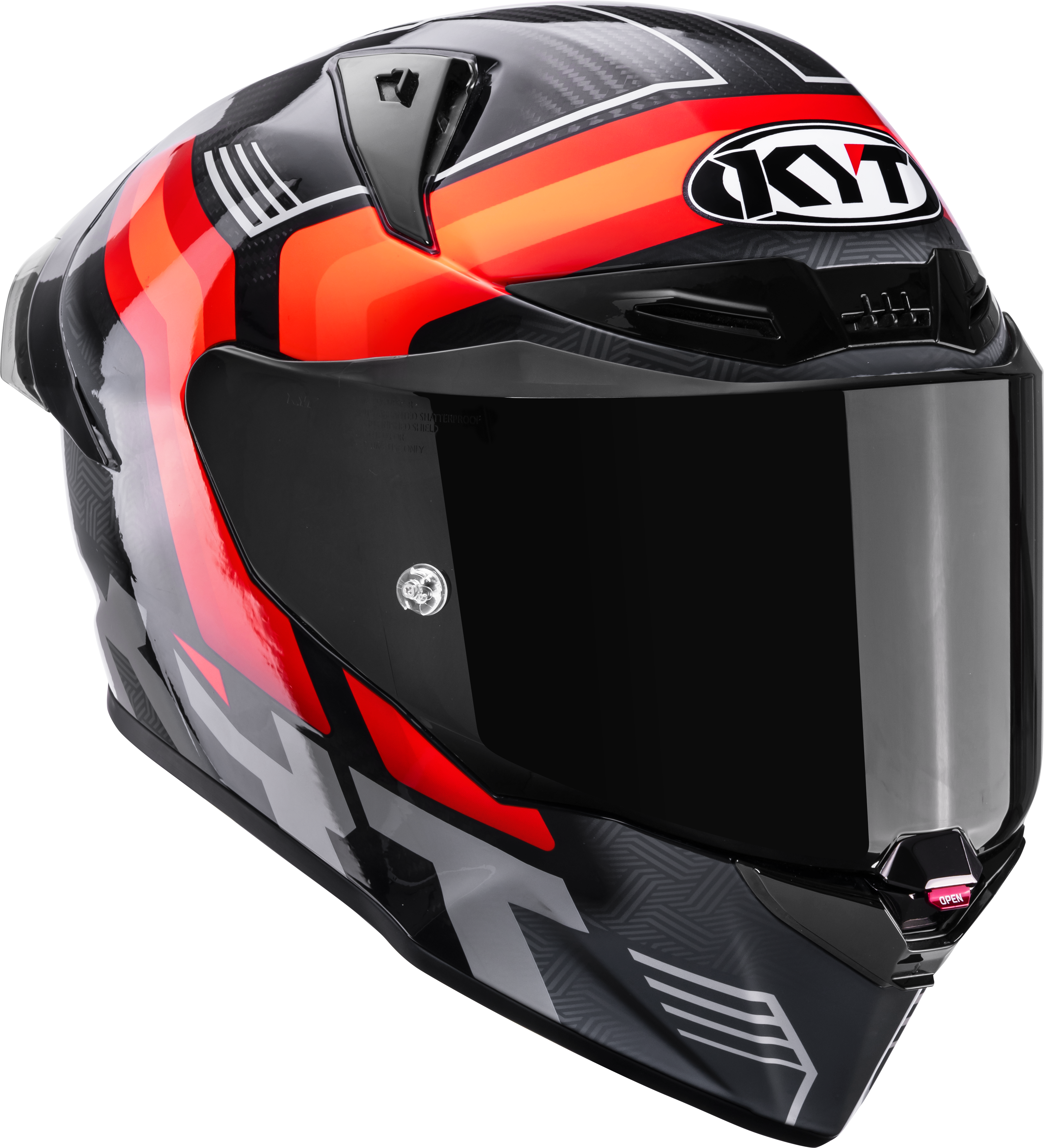 KYT R1R Racing kaciga Carbon Accelerator Crvena Y6R10003 