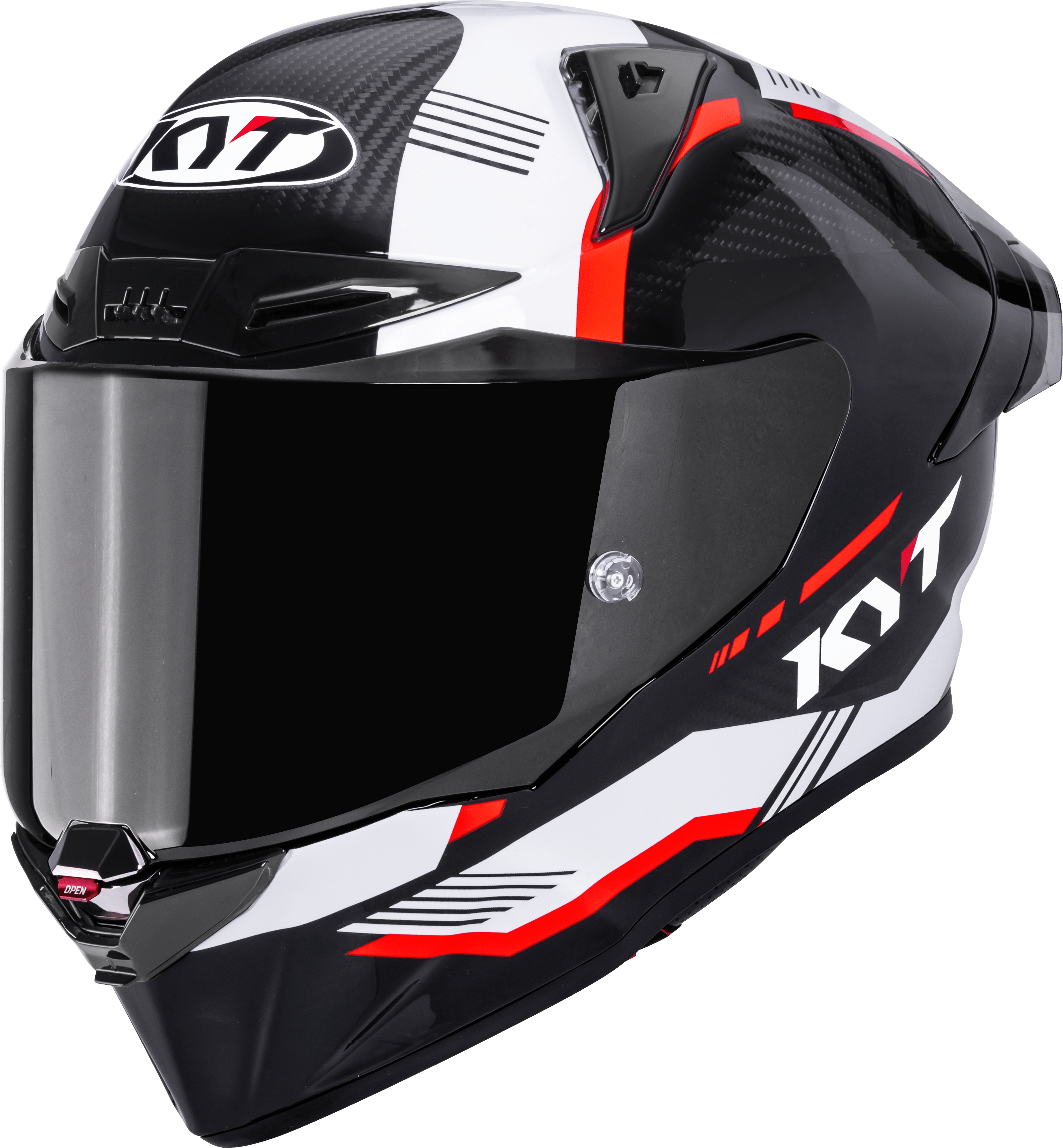 KYT R1R Racing Kaciga Carbon Zona Crvena Y6R10007 