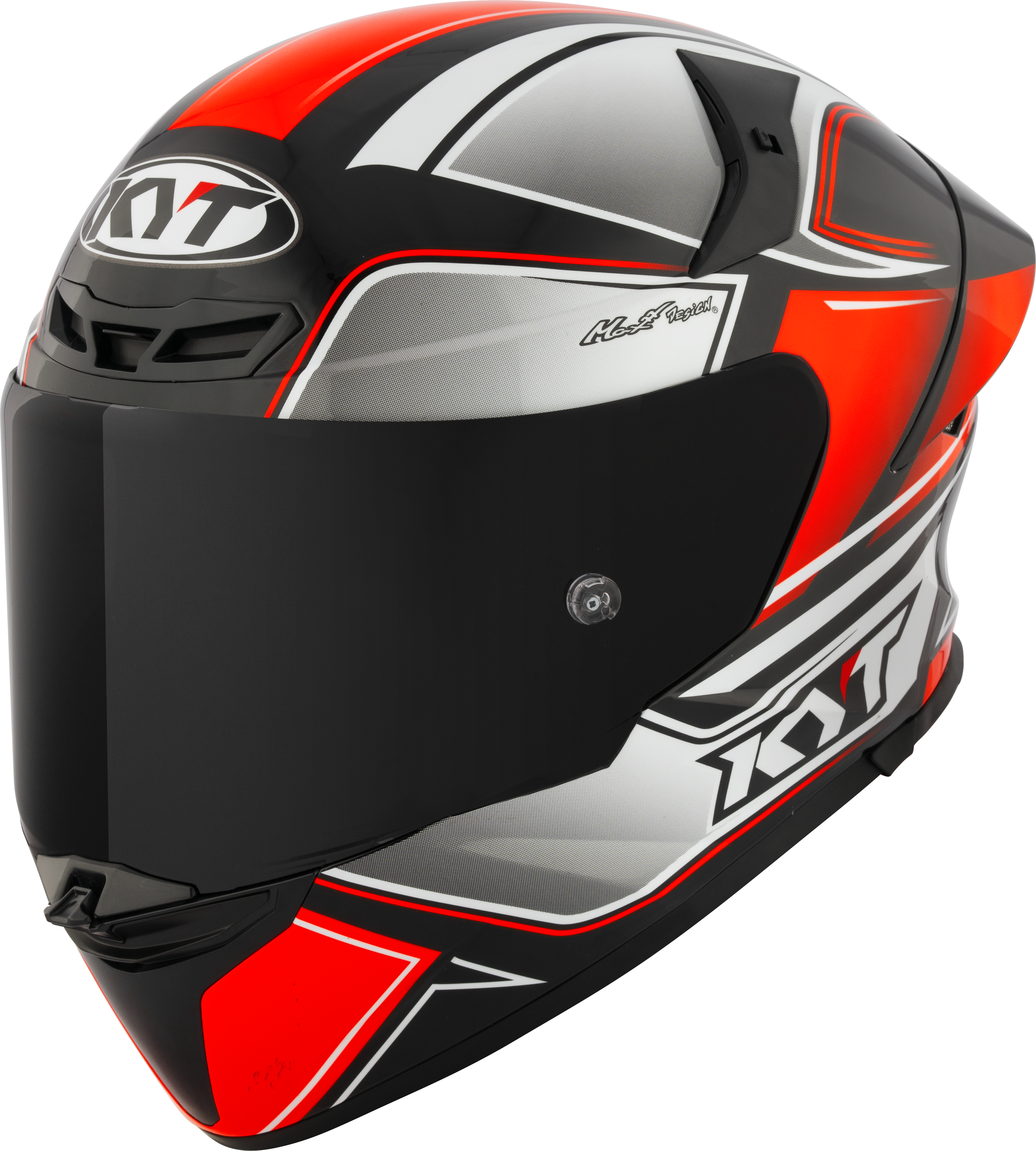 KYT TT-Revo kaciga Tourist Red Fluo Y6TR0012 
