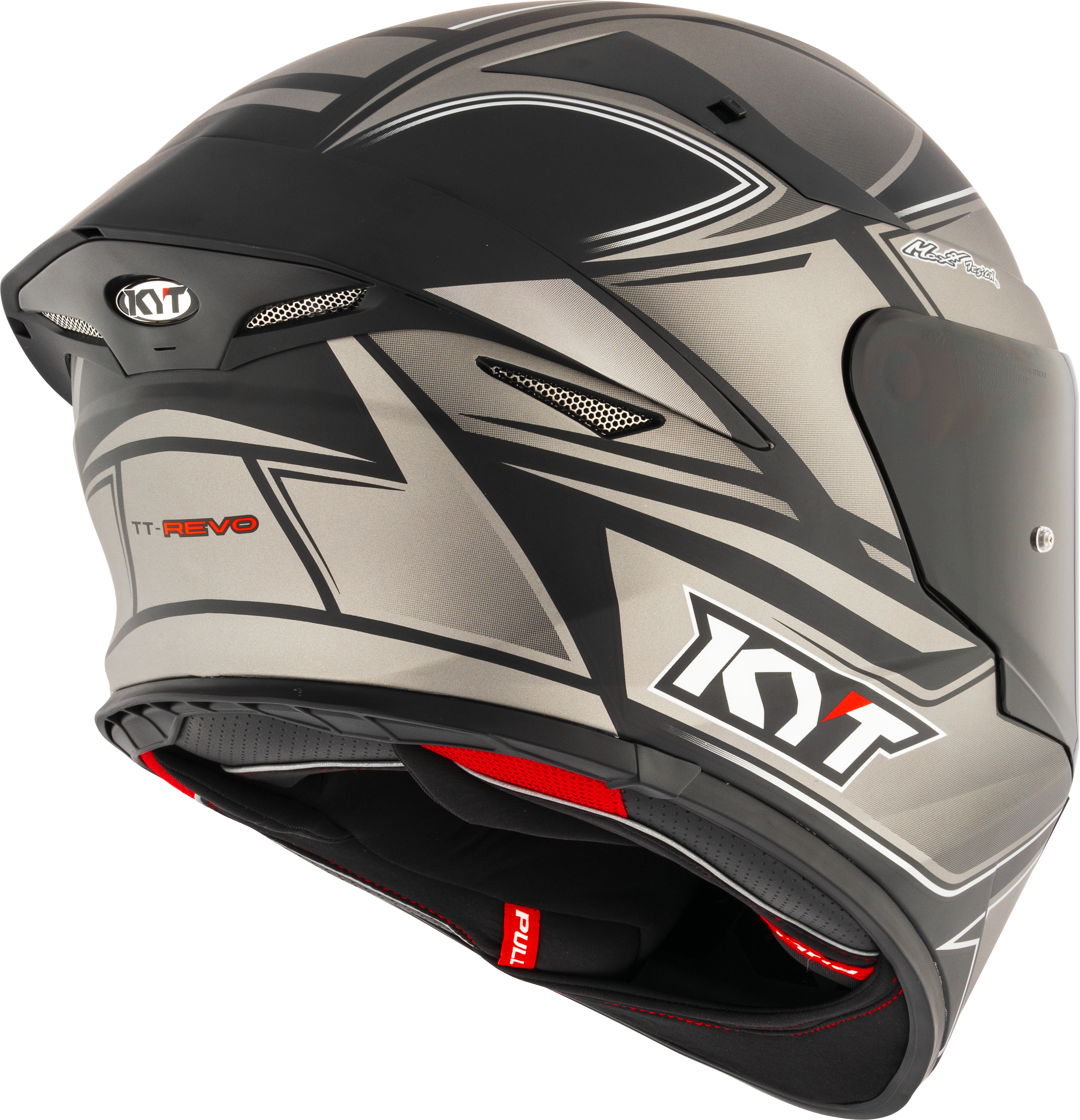 KYT TT-Revo kaciga turist Matt Cool Grey Y6TR0013 