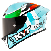KYT TT-Revo kaciga Leopard Racing Replica Italija Tricolore Y6TR0017 