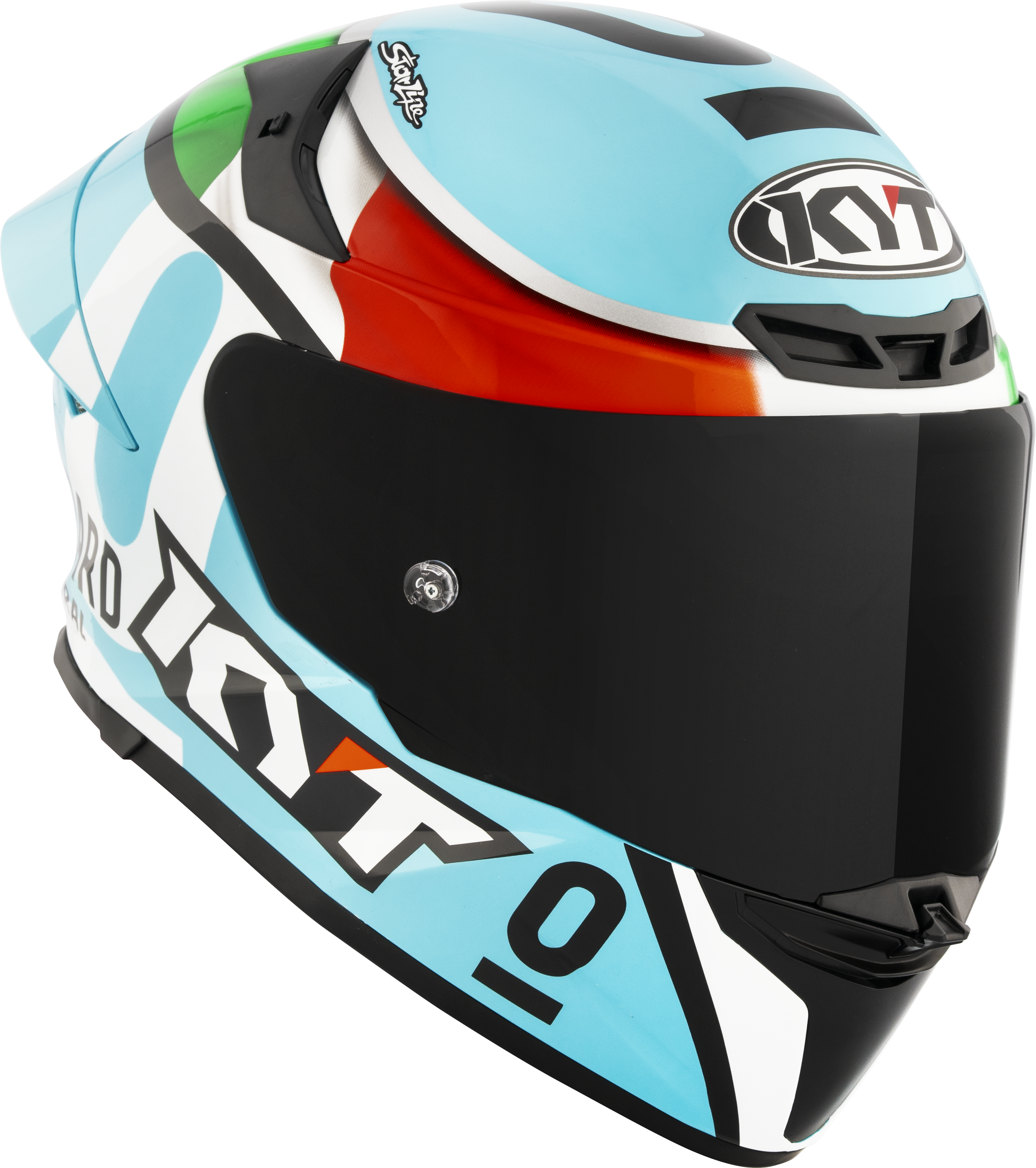 KYT TT-Revo kaciga Leopard Racing Replica Italija Tricolore Y6TR0017 