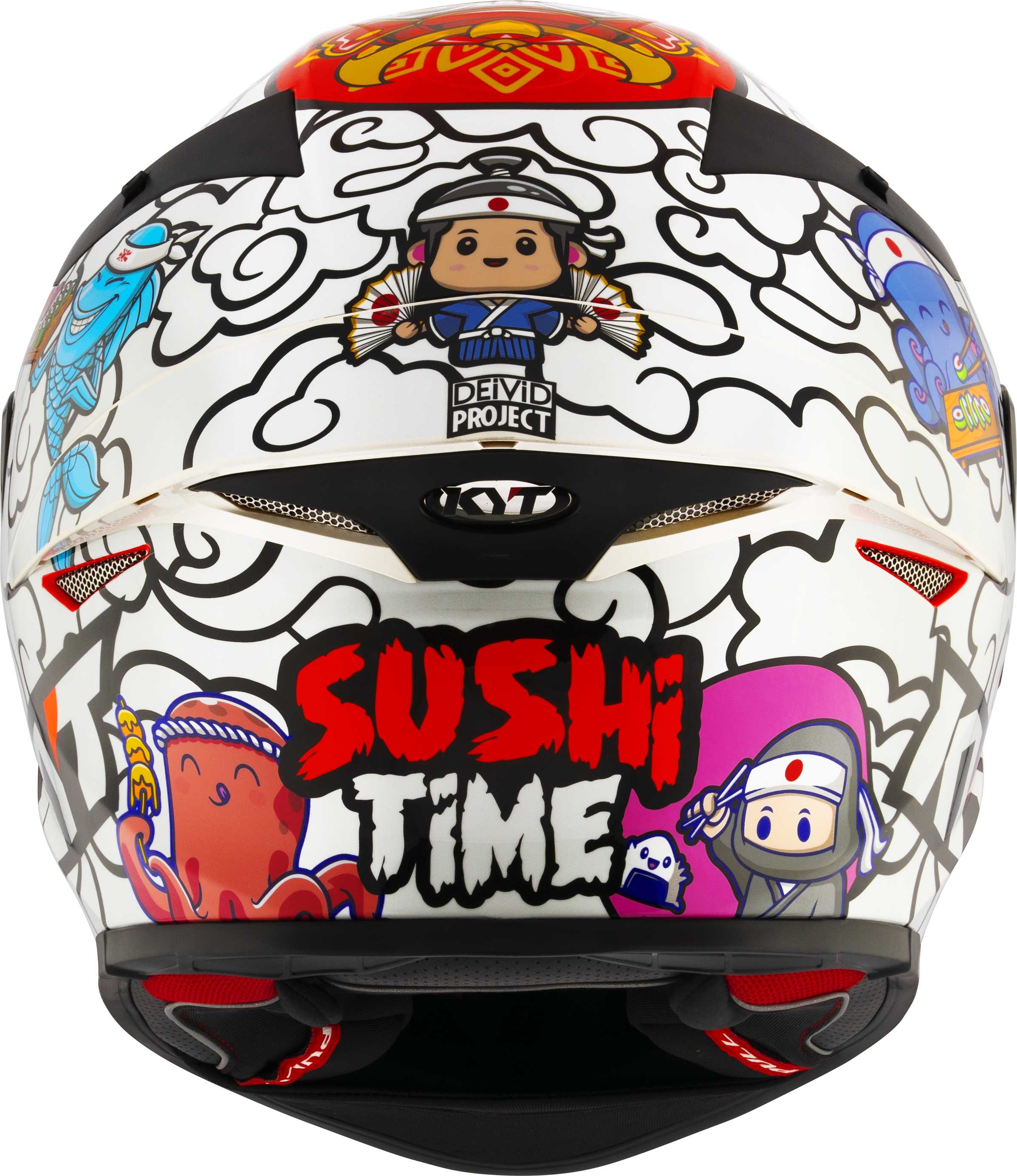 KYT TT-Revo kaciga Sushi Time Y6TR0042 
