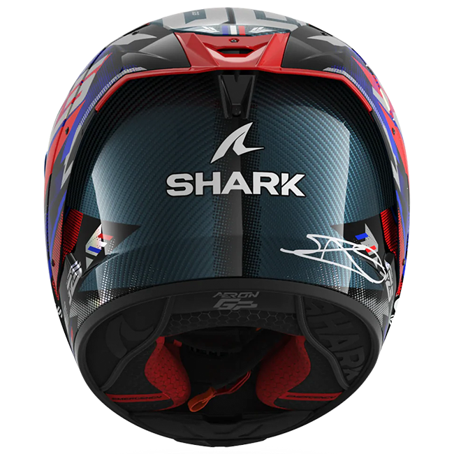 Shark Aeron kaciga Johann Zarco Replica GP de France – Karbon plava krom 