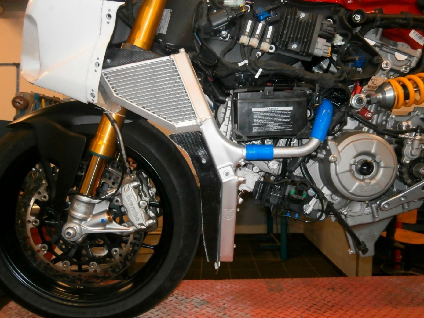 H2O Performance Vodena + Uljna hladnjak EVO Kit Ducati Panigale V2 955 (20-24) 