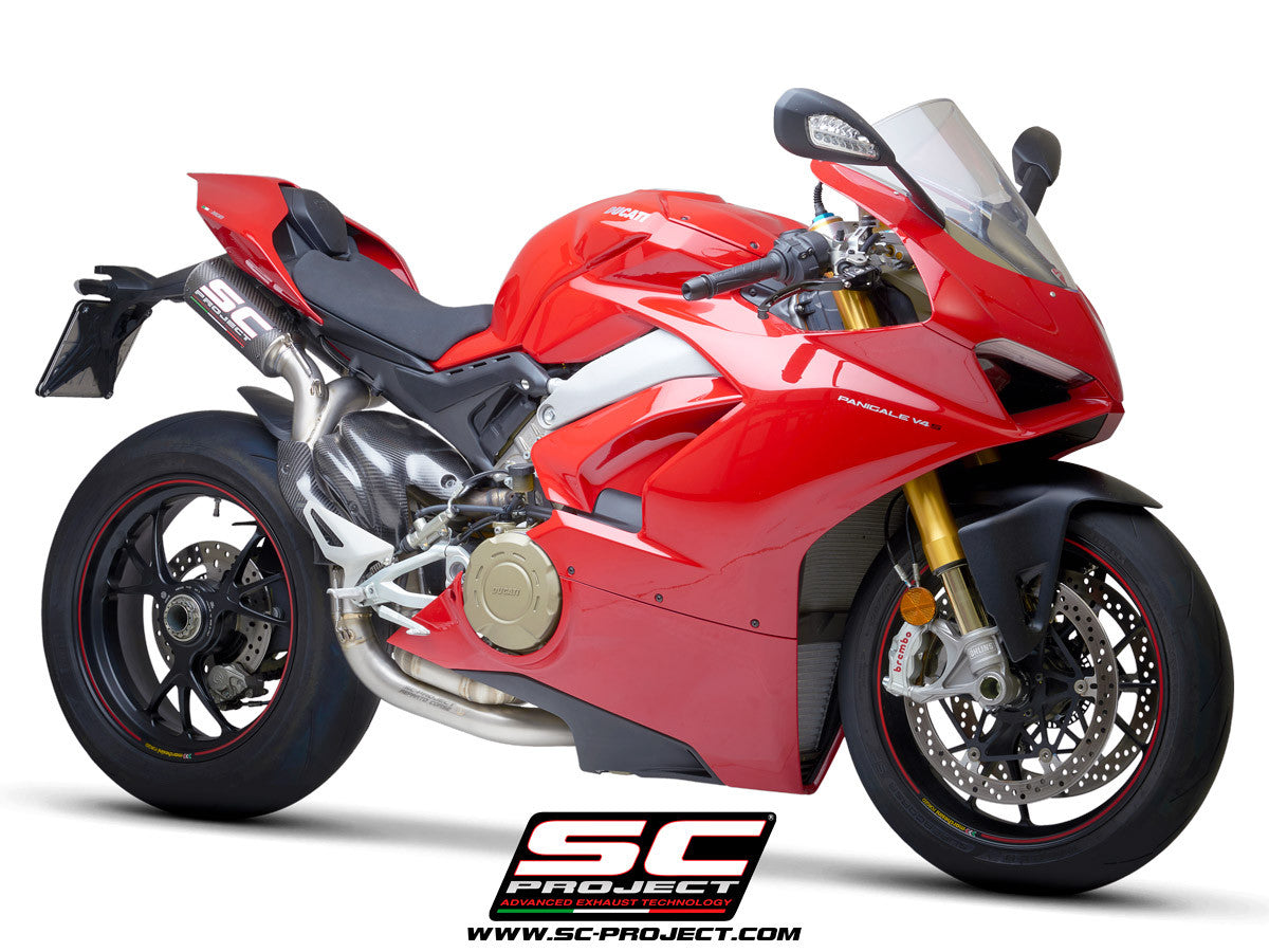 SC-Project Polu-kompletni sustav CR-T Ducati Panigale V4/S (18-20) D26A-T68C 