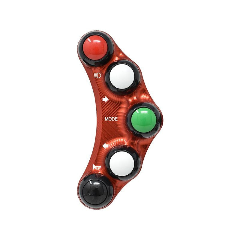 Upravljački prekidač Street lijevi JetPrime Kawasaki ZX-10 R/RR (16-20) JP PLS 004 