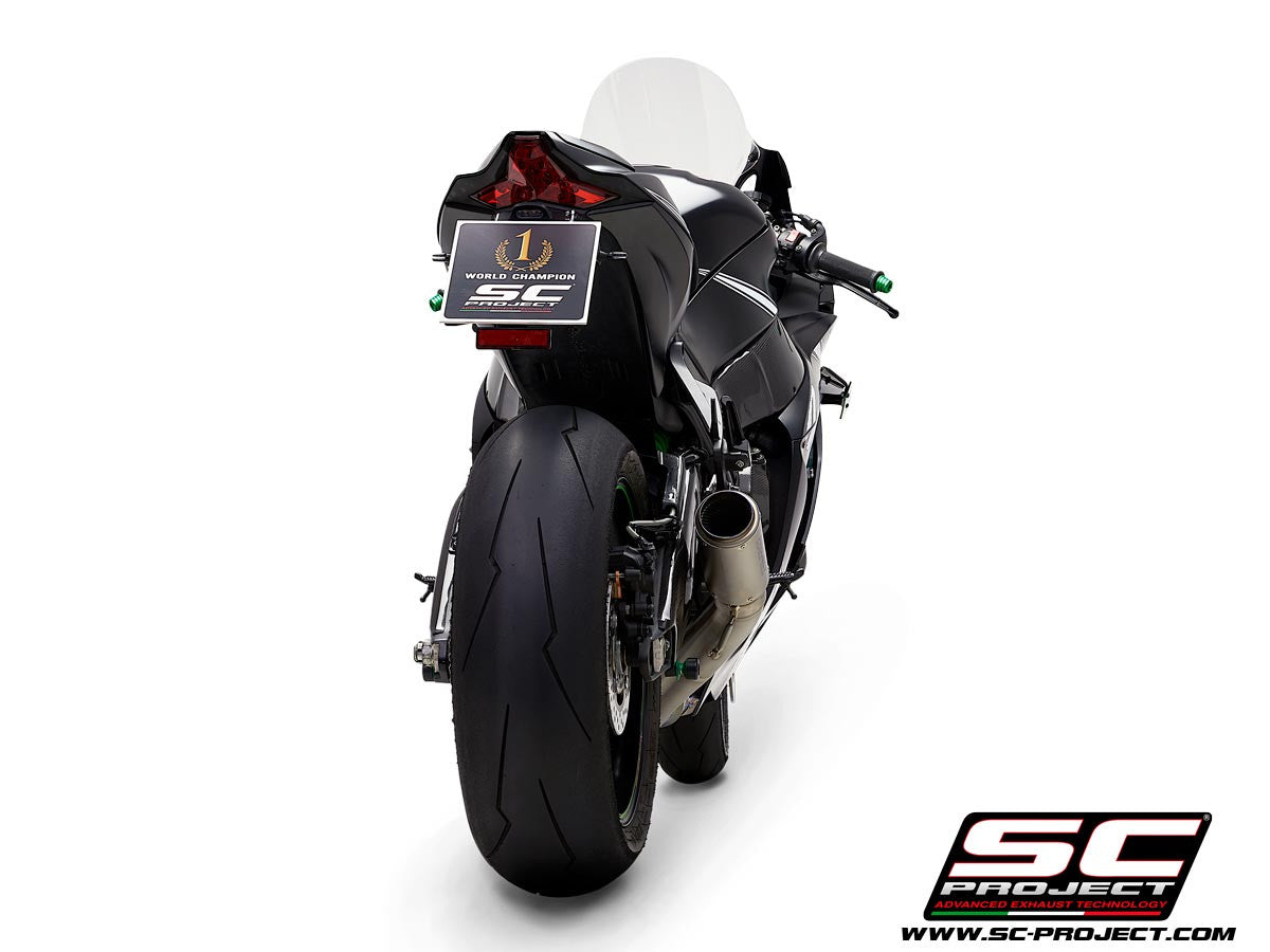 SC-Project Slip-On CR-T + KAT zamjensko cijev Kawasaki ZX-10 R/RR (16-20) K22A-DET36 