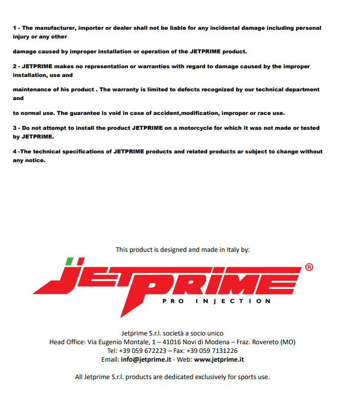 Gumb za isključivanje JetPrime Ducati Panigale V4/S/R (18-20) JP KS 020 