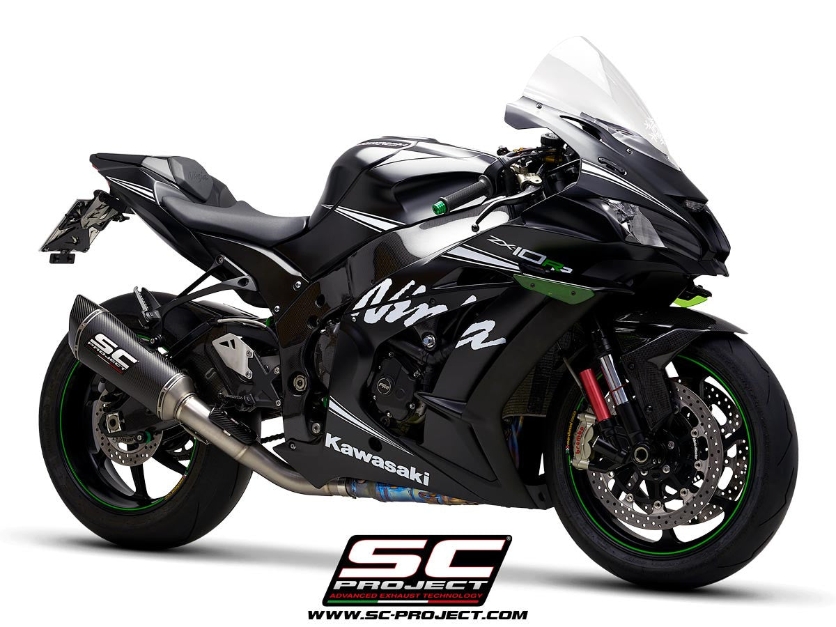 SC-Project Slip-On SC1-R + KAT zamjensko cijevo Kawasaki ZX-10 R/RR (16-20) K22A-DET91 