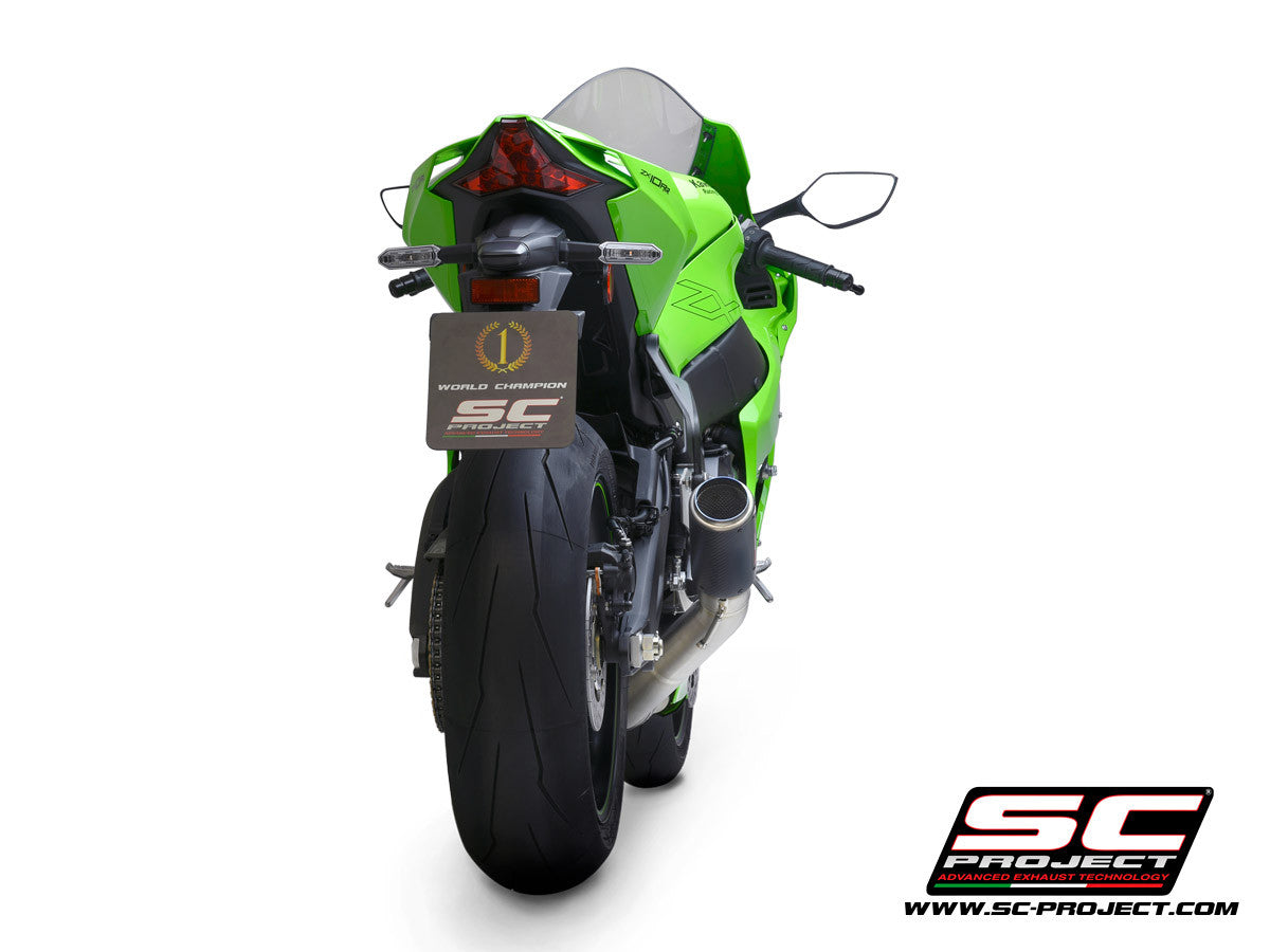 SC-Project Slip-On CR-T + KAT zamjensko cijevo Kawasaki ZX-10 R/RR (21-26) K38A-DET36 