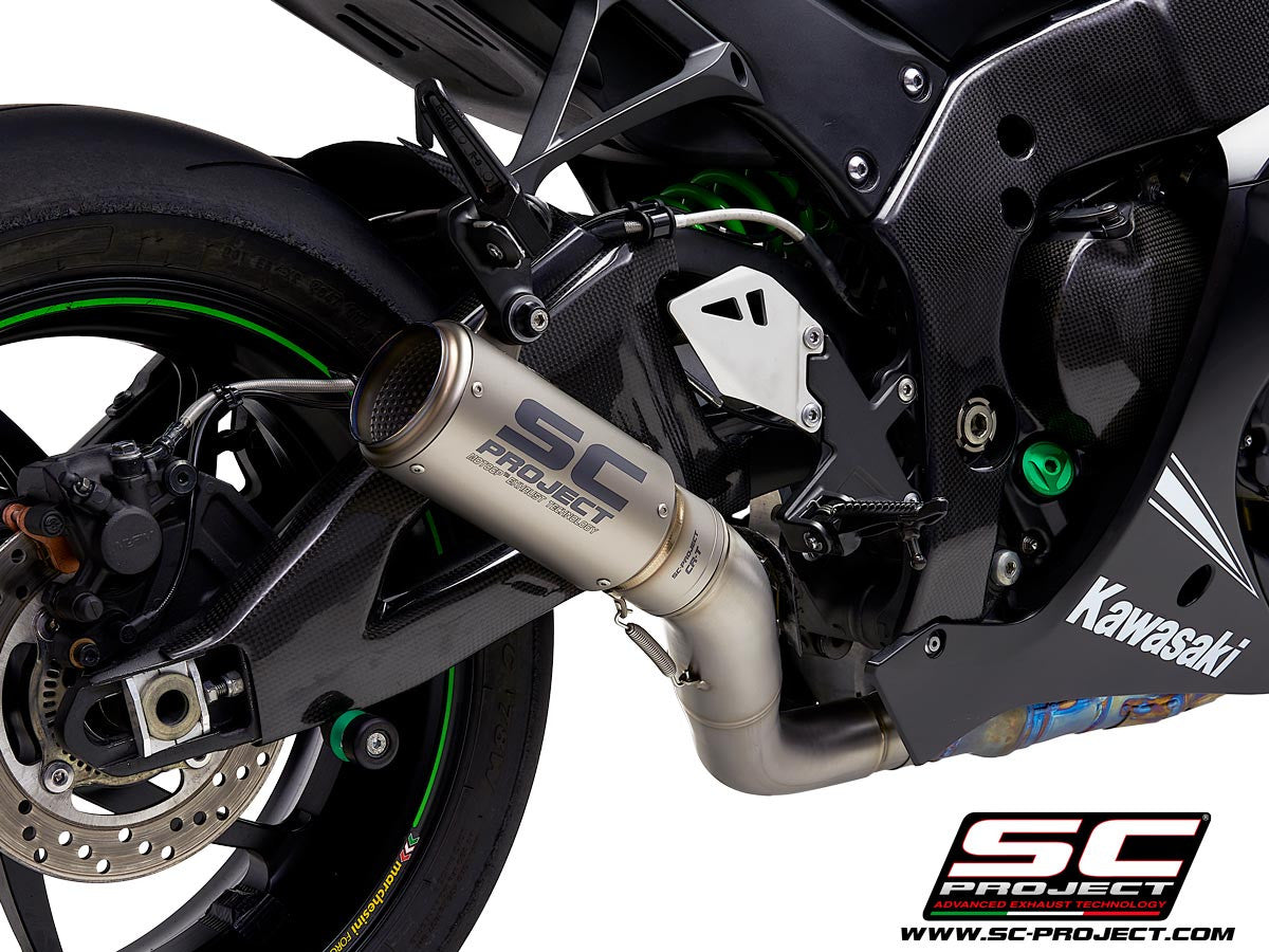 SC-Project Slip-On CR-T + KAT zamjensko cijev Kawasaki ZX-10 R/RR (16-20) K22A-DET36 