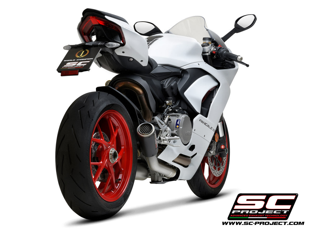 SC-Project Polu-kompletni sustav CR-T Ducati Panigale V2 955 (20-24) D35A-LT69CR 