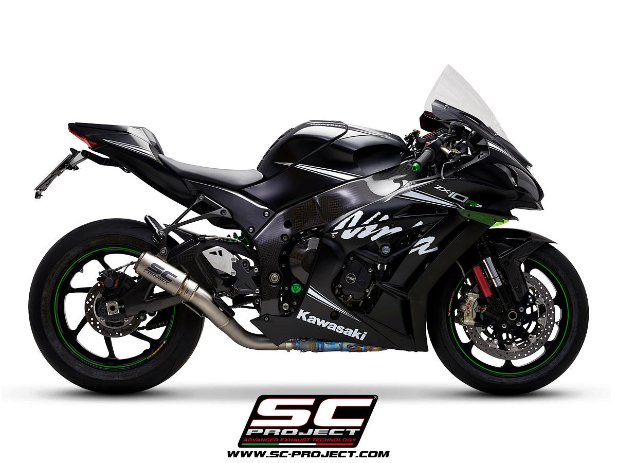 SC-Project Slip-On CR-T + KAT zamjensko cijev Kawasaki ZX-10 R/RR (16-20) K22A-DET36 