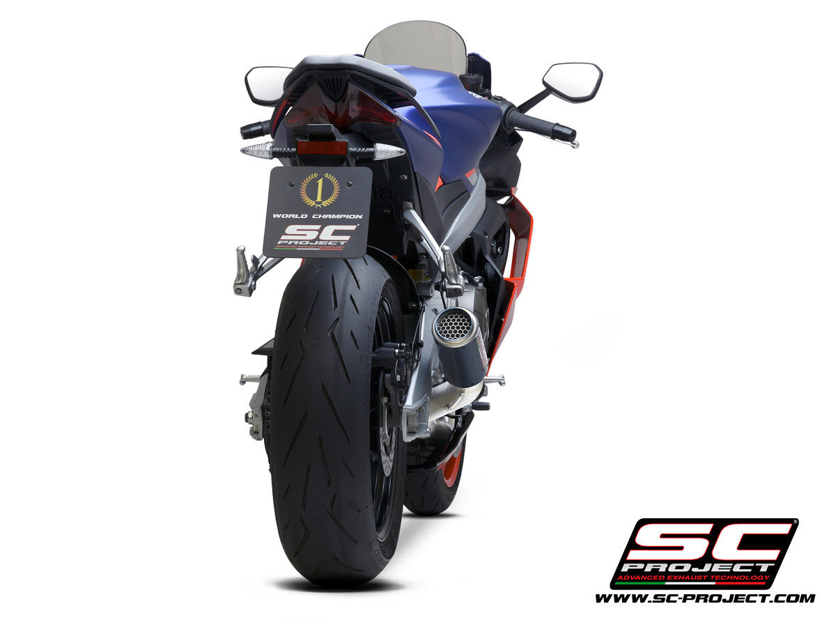 SC-Project nehrđajući čelik kompletni sustav ispuha 2-1 CR-T Aprilia RS 660 (20-24) 