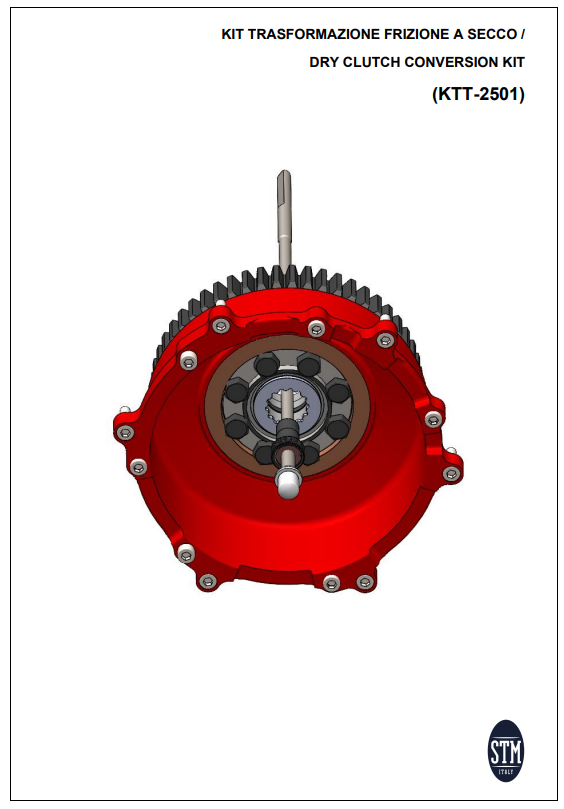 STM EVO SBK suha spojka Ducati Panigale V2 955 (20-24) KTT-2500 