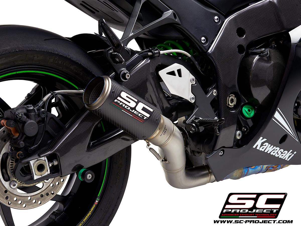 SC-Project Slip-On CR-T + KAT zamjensko cijev Kawasaki ZX-10 R/RR (16-20) K22A-DET36 