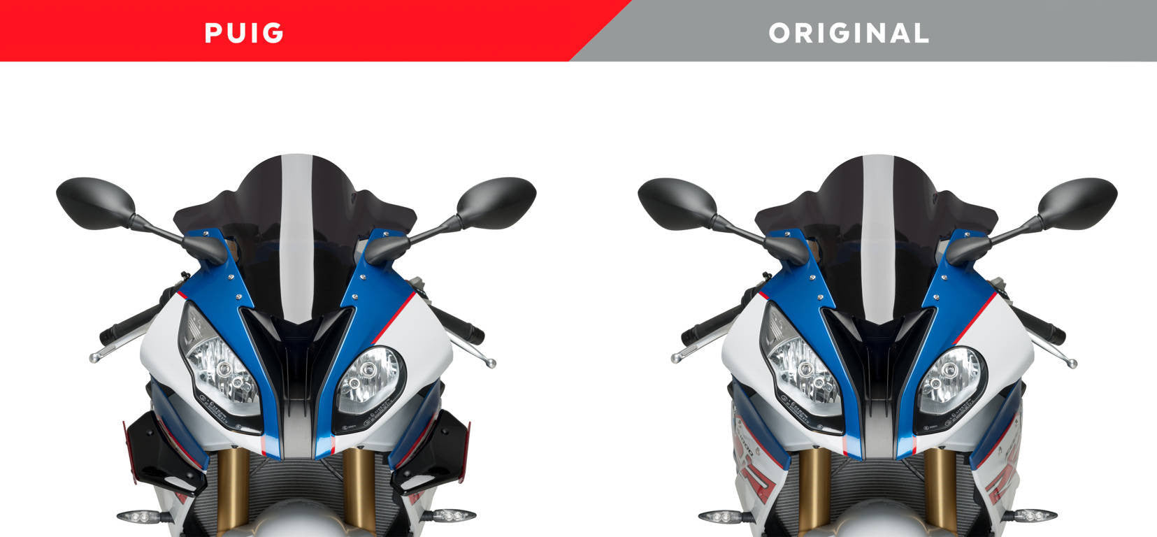 Puig Winglets Spojler Downforce BMW S1000RR K46 (15-18) 9767 