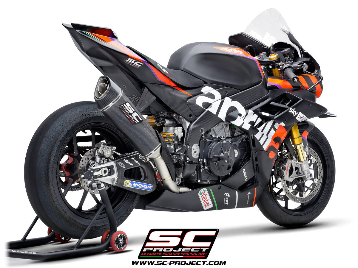 SC-Project Titan kompletna ispušna linija SC1-R (350mm) Aprilia RSV4 1100 Factory (21-24) A27A-TC93C 