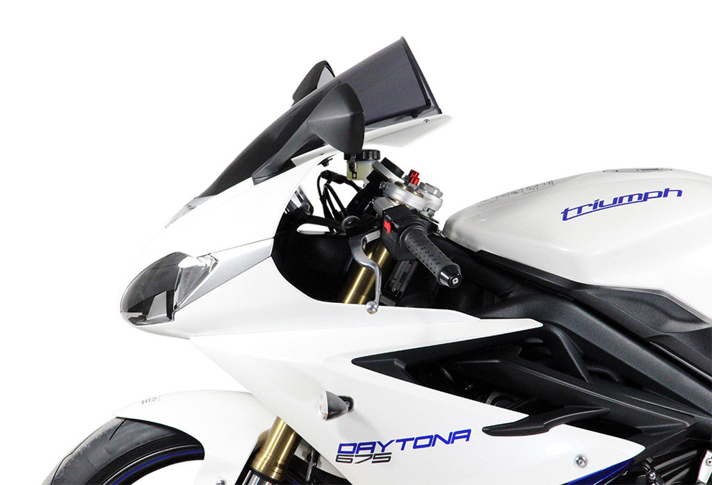 MRA R Racing vjetrobransko staklo Triumph Daytona 675/R (13-17) 