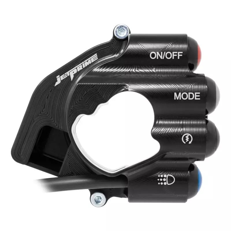 Gasgrip kućište Race s upravljačkim prekidačem JetPrime BMW M1000RR K66 (21-26) JP ACC 038 L 