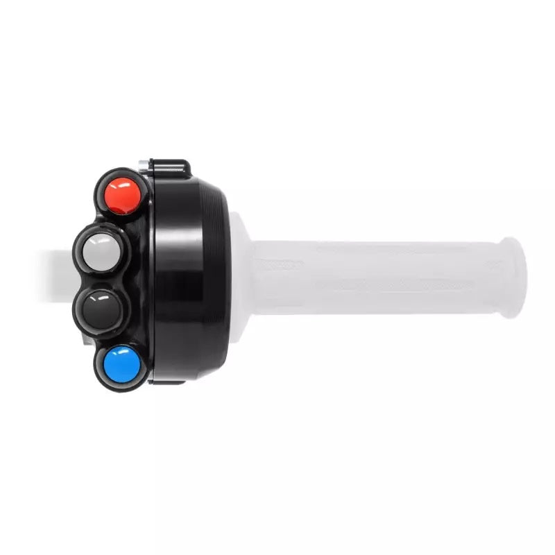 Gasgrip kućište Race s upravljačkim prekidačem JetPrime BMW M1000RR K66 (21-26) JP ACC 038 L 