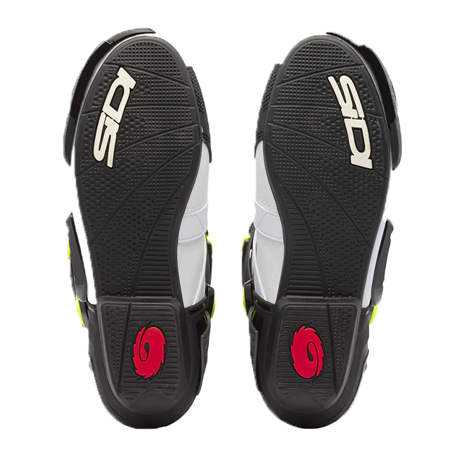 Sidi Rex motociklističke čizme Bijela/Crna/Žuta 