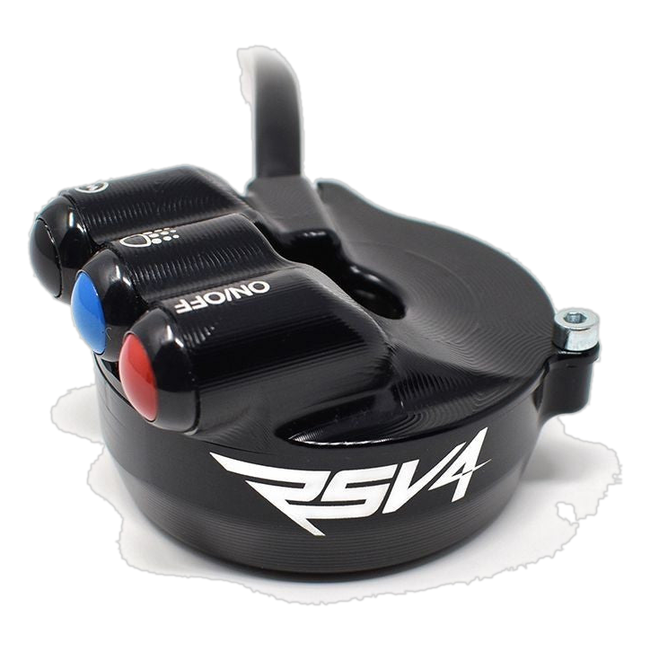 Gasgriffgehäuse mit integriertem Lenkerschalter JetPrime Aprilia RSV4 (21-26) JP CO AP660RV