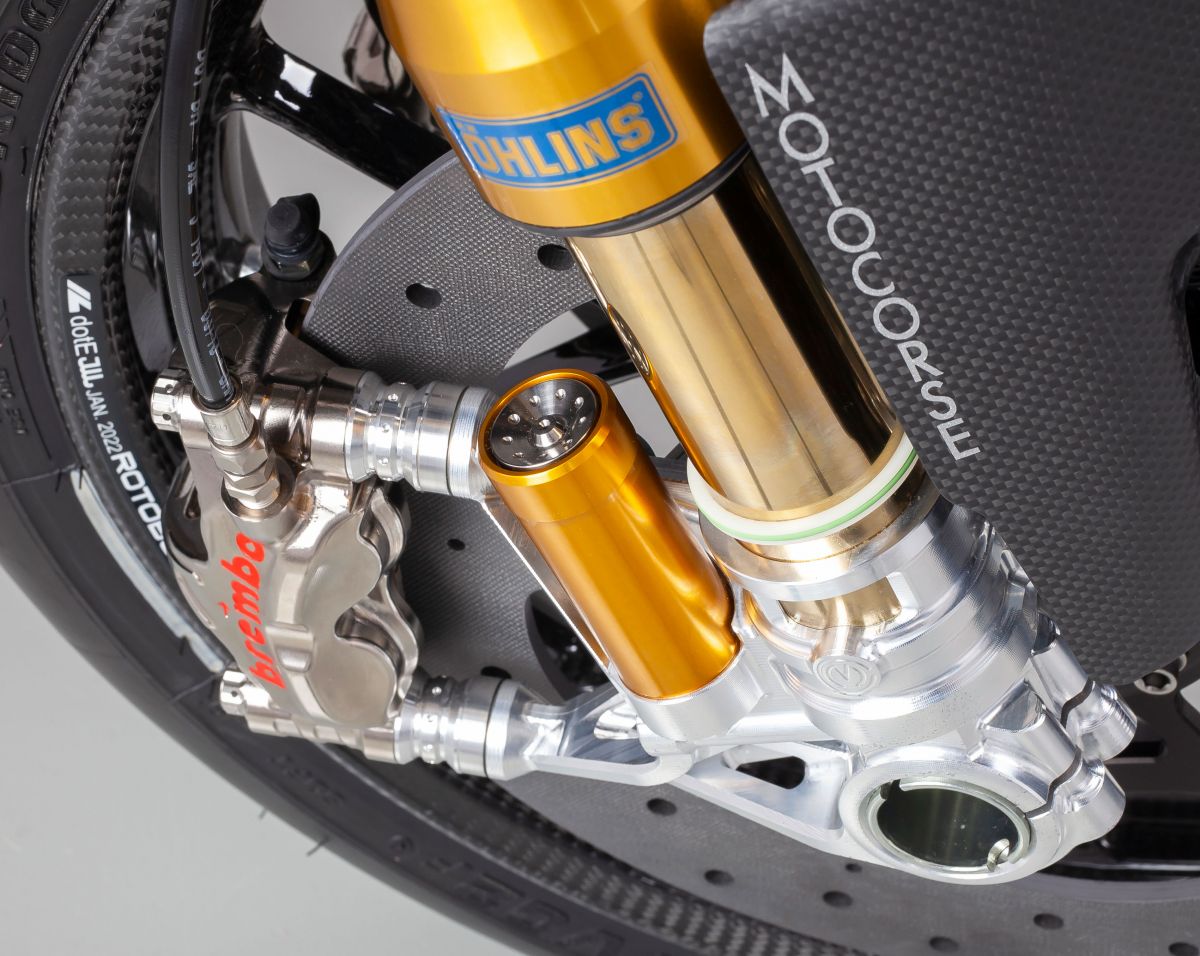 CNC vilica noga set 108 mm „GP Style“ Motocorse Ducati Panigale V4/S/R (18–24) 