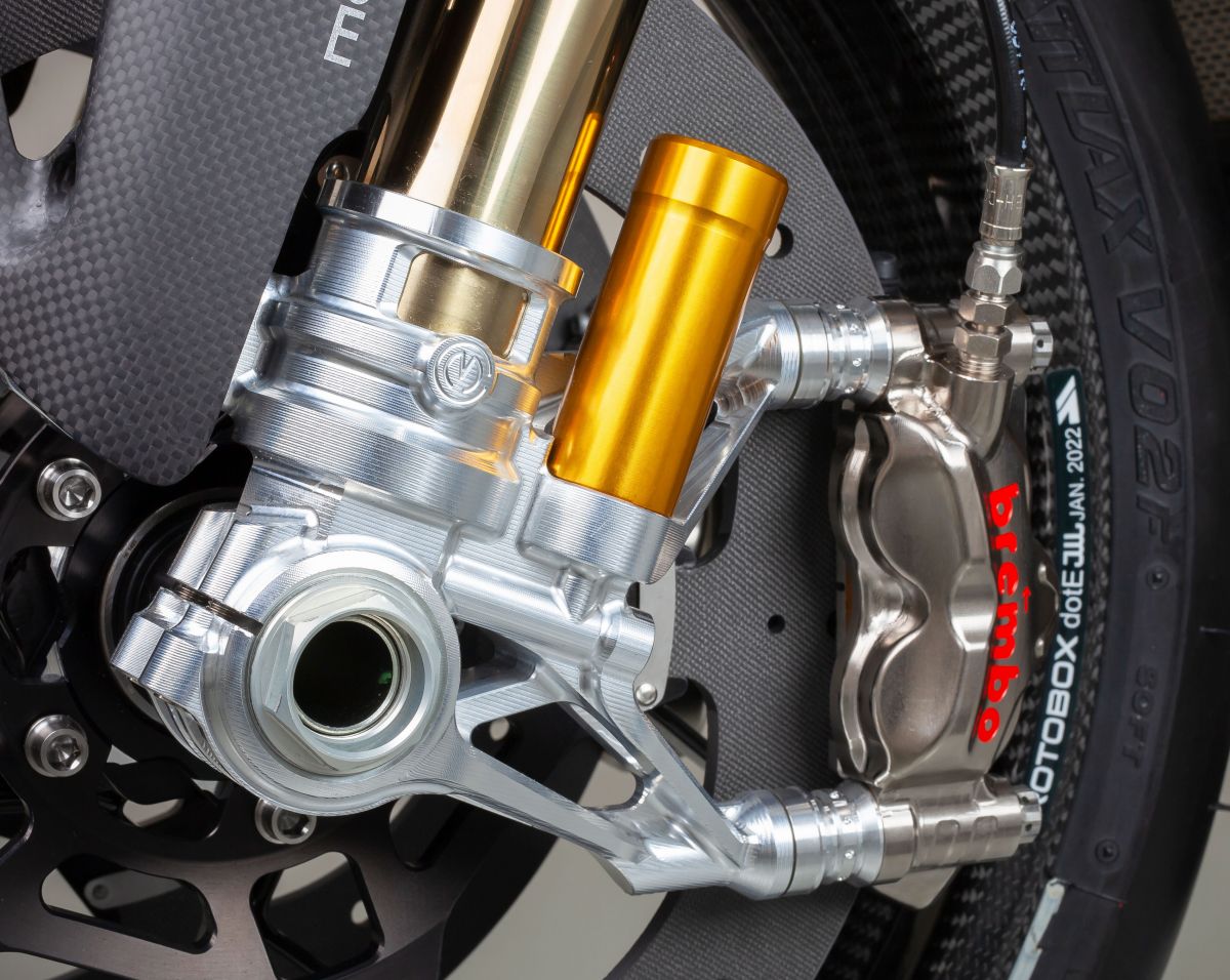 CNC vilica noga set 108 mm „GP Style“ Motocorse Ducati Panigale V4/S/R (18–24) 