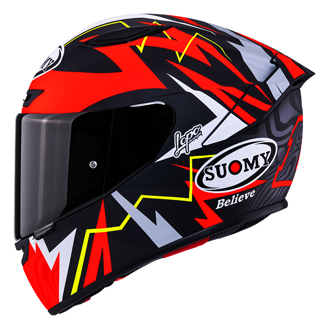 Suomy Track-1 kaciga mat crvena Sam Lowes replica 2025 K6T10020 