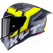 KYT R1R Racing kaciga Carbon Accelerator Žuta Y6R10010 